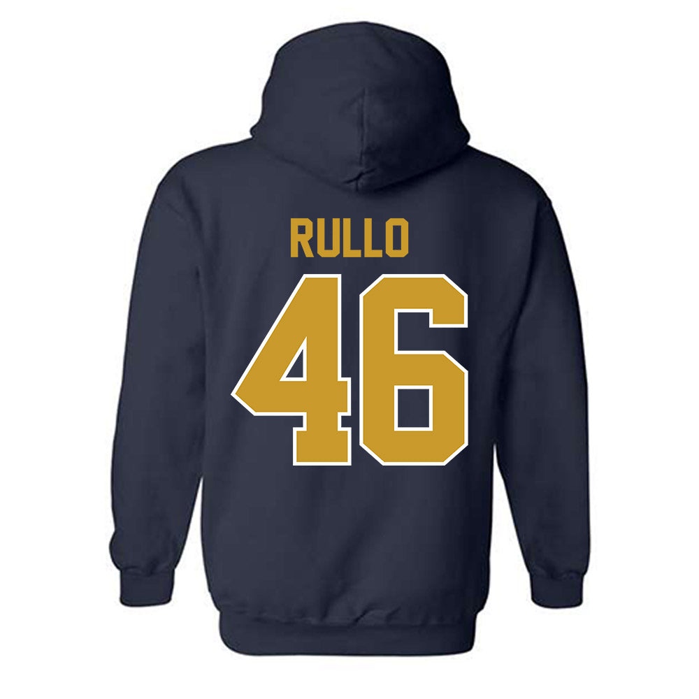 Notre Dame - NCAA Football : Jerry Rullo - Classic Shersey Hooded Sweatshirt-1