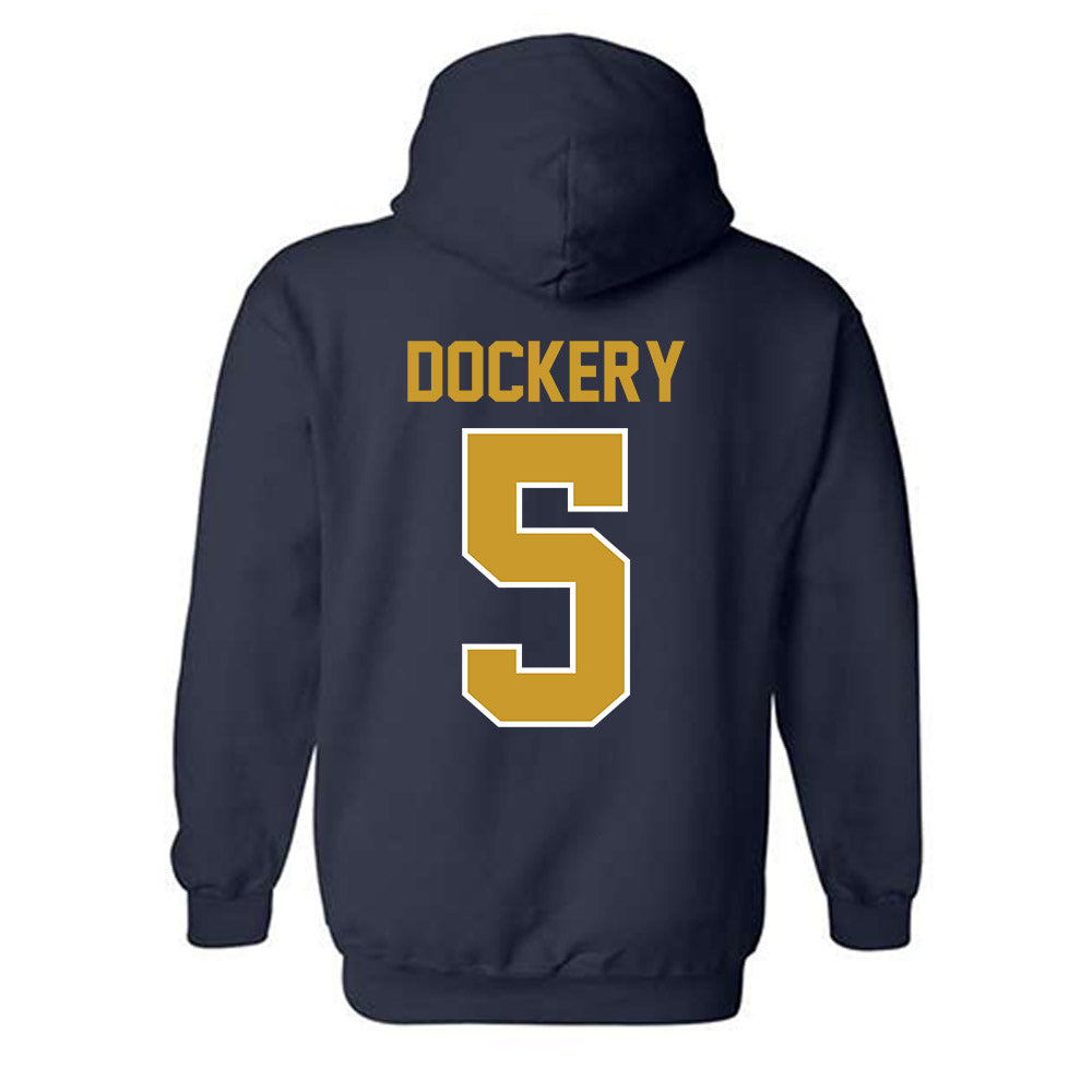 Notre Dame - NCAA Women's Volleyball : Cailey Dockery - Classic Shersey Hooded Sweatshirt-1