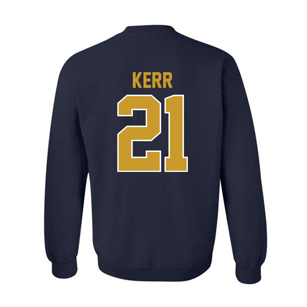 Notre Dame - NCAA Men's Ice Hockey : Jaedon Kerr - Classic Shersey Crewneck Sweatshirt-1