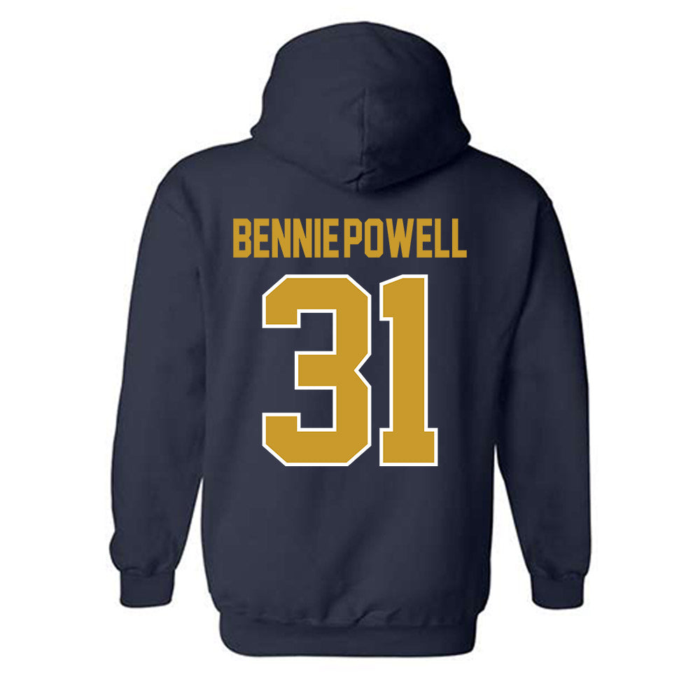 Notre Dame - NCAA Football : Taebron Bennie-Powell - Classic Shersey Hooded Sweatshirt-1