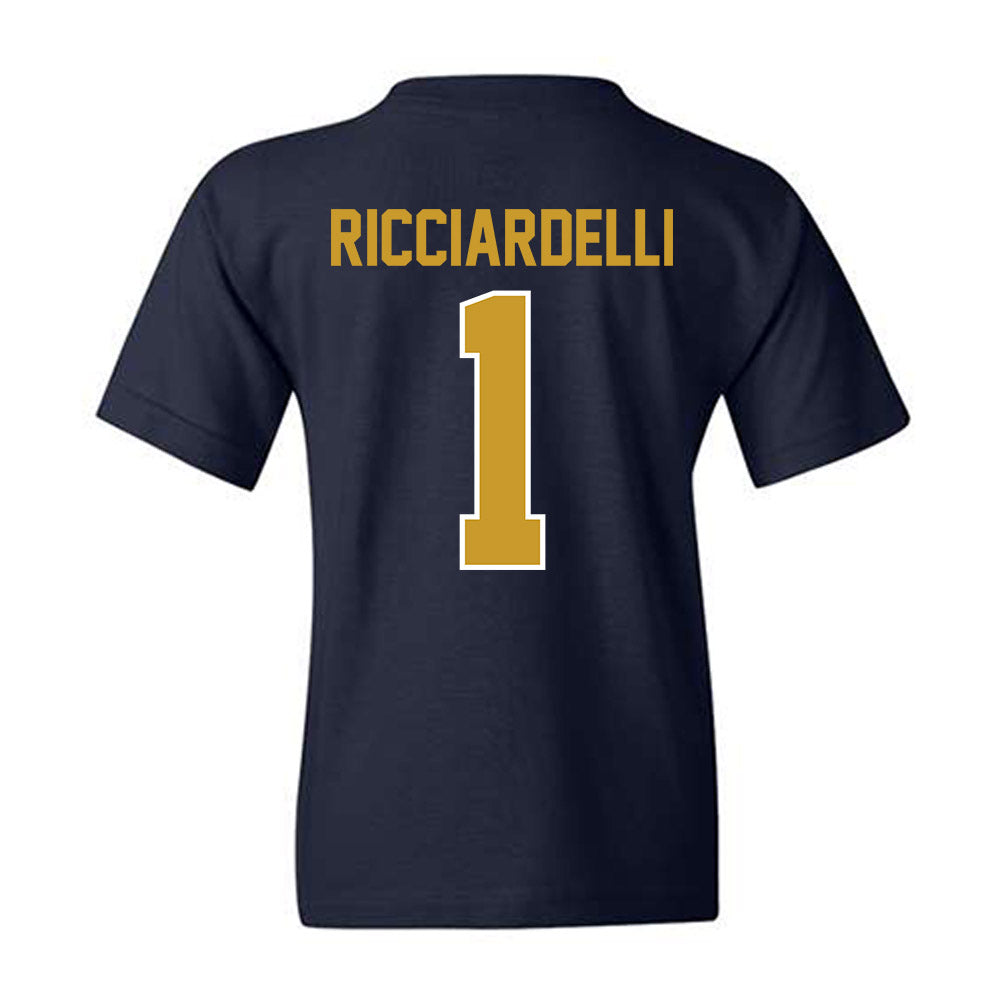 Notre Dame - NCAA Men's Lacrosse : Thomas Ricciardelli - Classic Shersey Youth T-Shirt-1