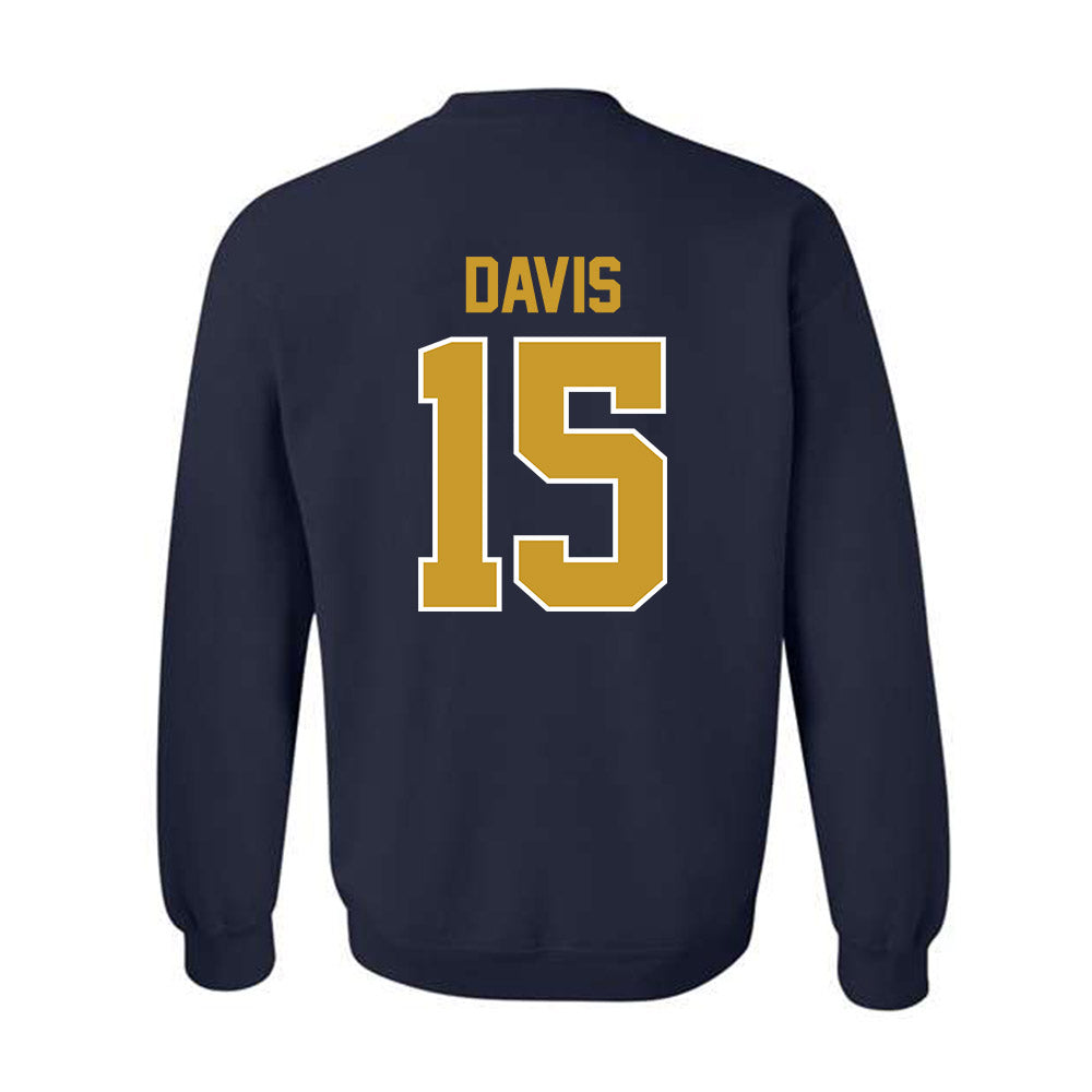 Notre Dame - NCAA Men's Lacrosse : Anderson Davis - Classic Shersey Crewneck Sweatshirt-1