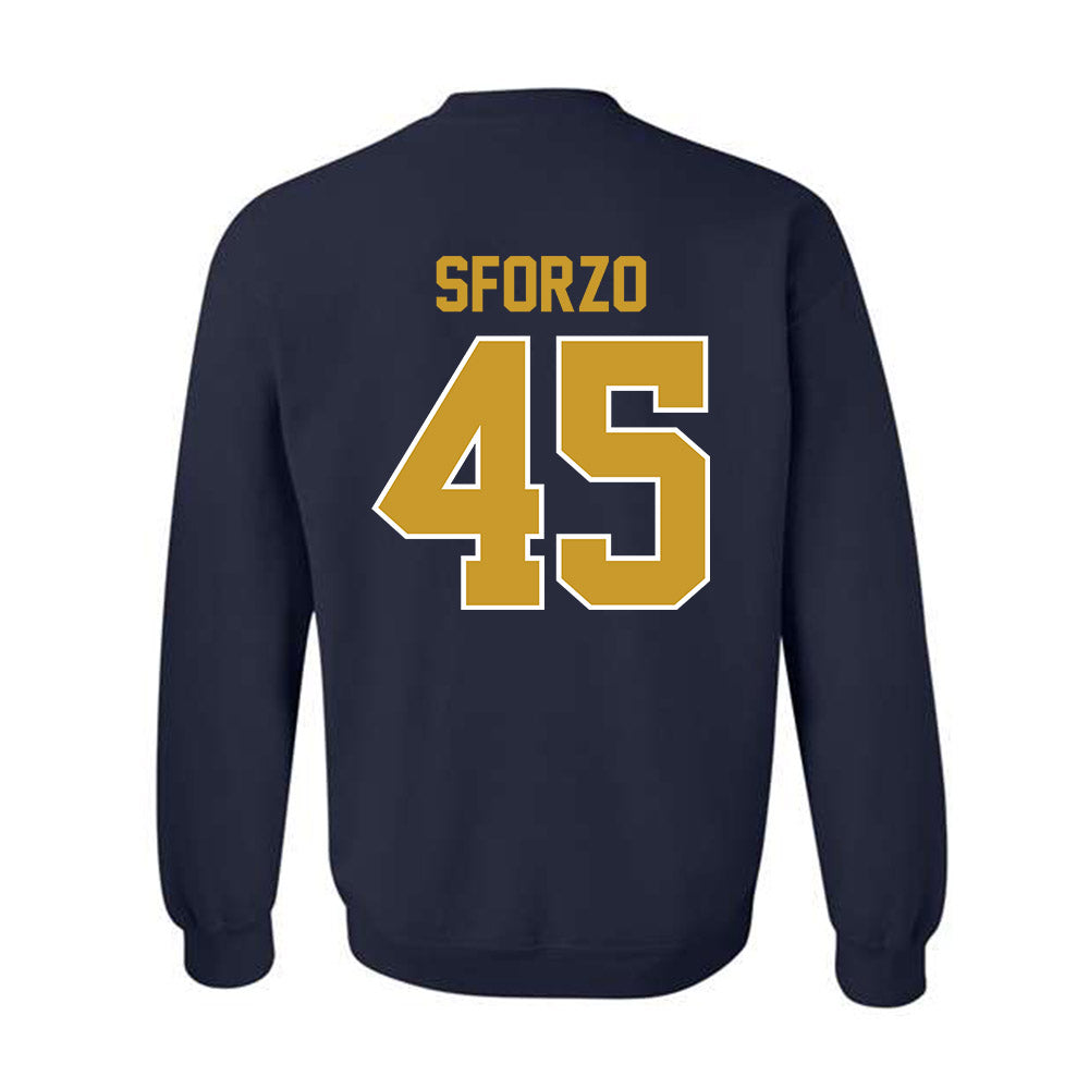 Notre Dame - NCAA Men's Lacrosse : Ryan Sforzo - Classic Shersey Crewneck Sweatshirt-1