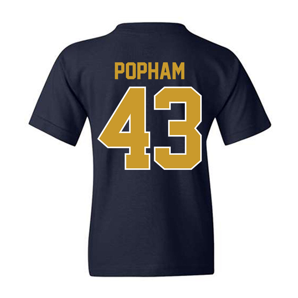 Notre Dame - NCAA Men's Lacrosse : Bo Popham - Classic Shersey Youth T-Shirt-1