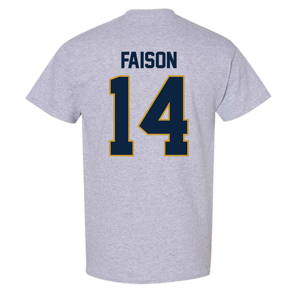 Notre Dame - NCAA Men's Lacrosse : Jordan Faison - Classic Shersey T-Shirt-1