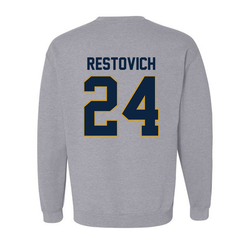 Notre Dame - NCAA Women's Soccer : Grace Restovich - Classic Shersey Crewneck Sweatshirt