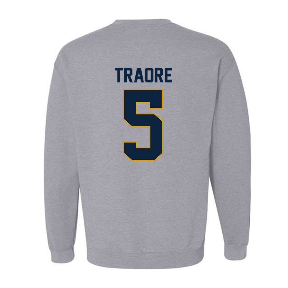 Notre Dame - NCAA Football : Boubacar Traore - Classic Shersey Crewneck Sweatshirt-1
