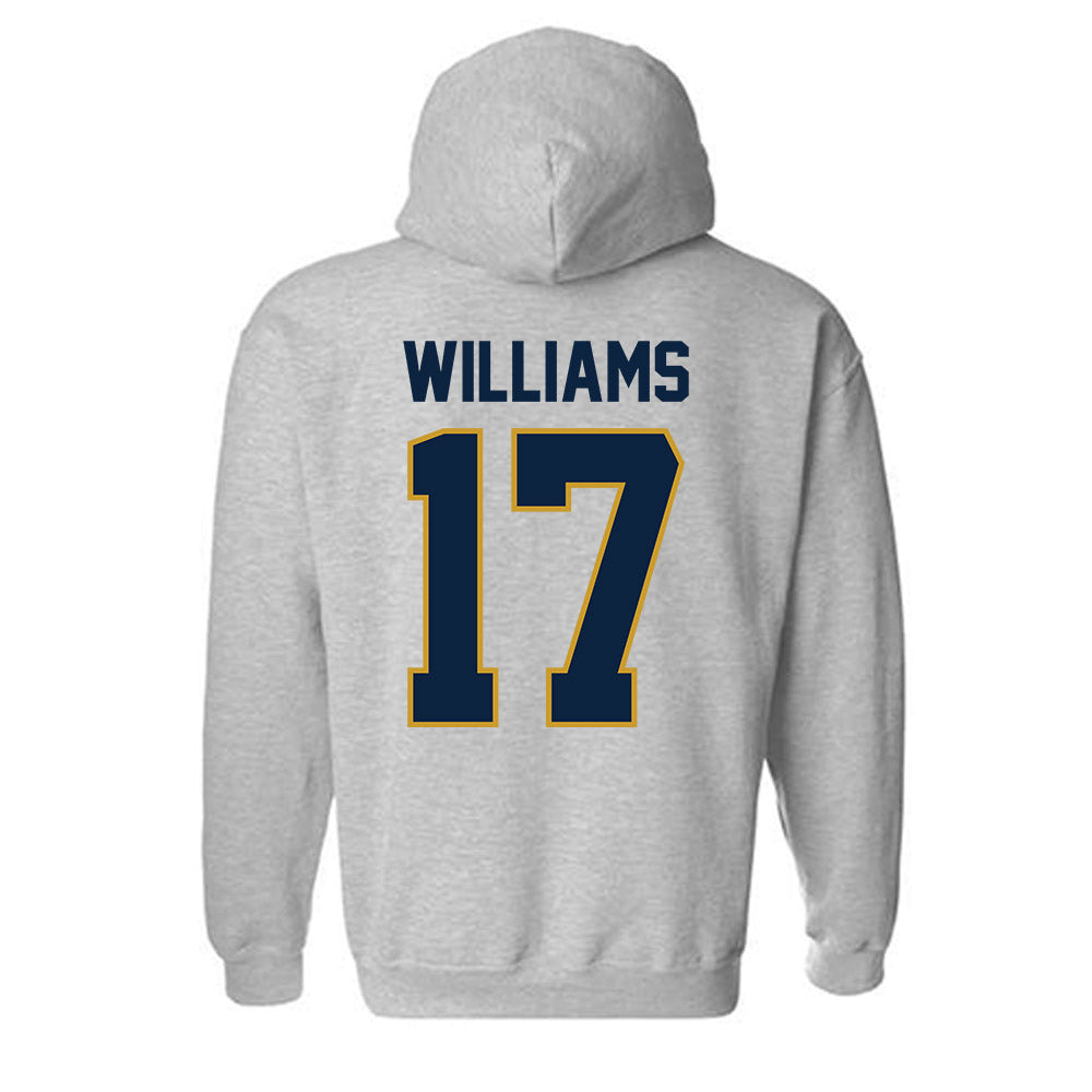 Notre Dame - NCAA Football : Cam Williams - Classic Shersey Hooded Sweatshirt-3