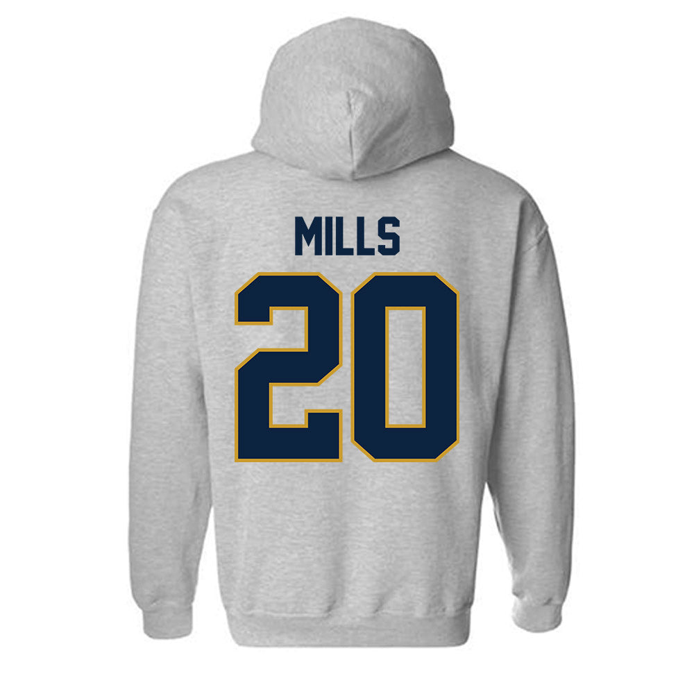 Notre Dame - NCAA Women's Soccer : Abby Mills - Classic Shersey Hooded Sweatshirt