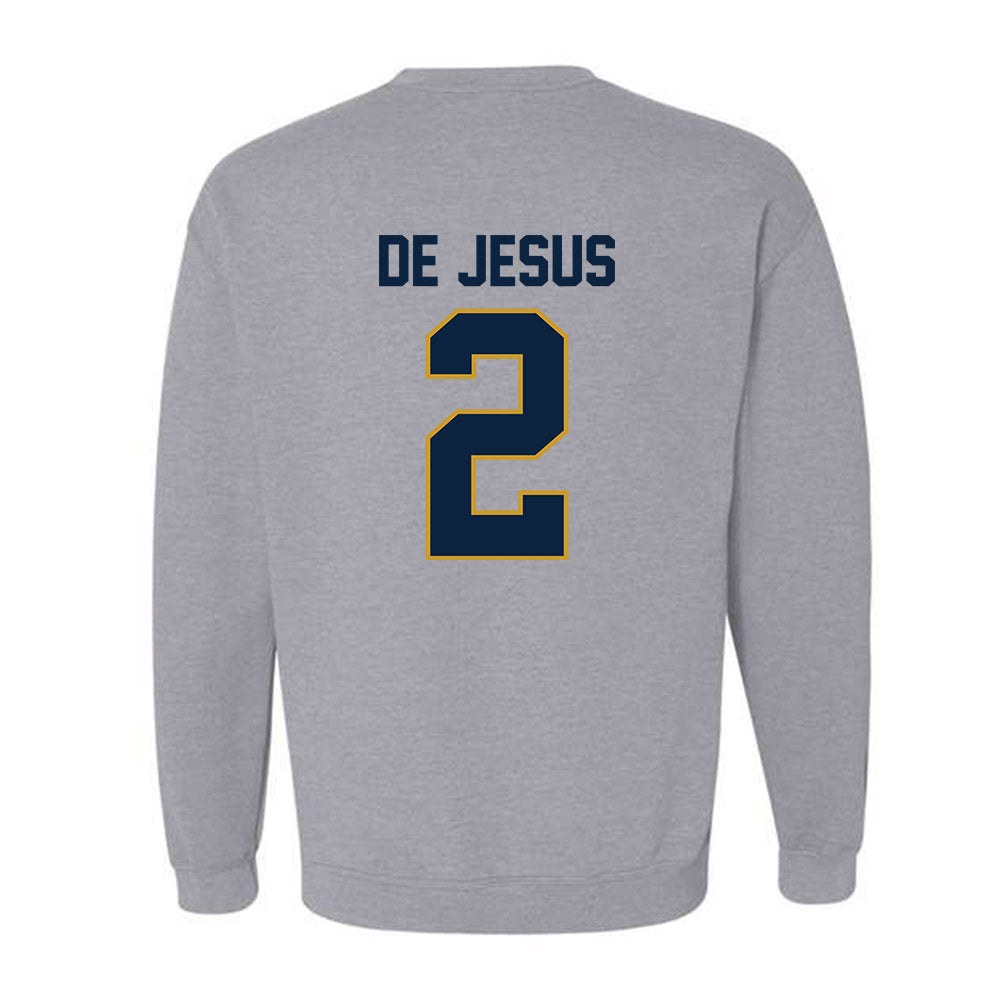 Notre Dame - NCAA Women's Basketball : Vanessa de Jesus - Classic Shersey Crewneck Sweatshirt-1