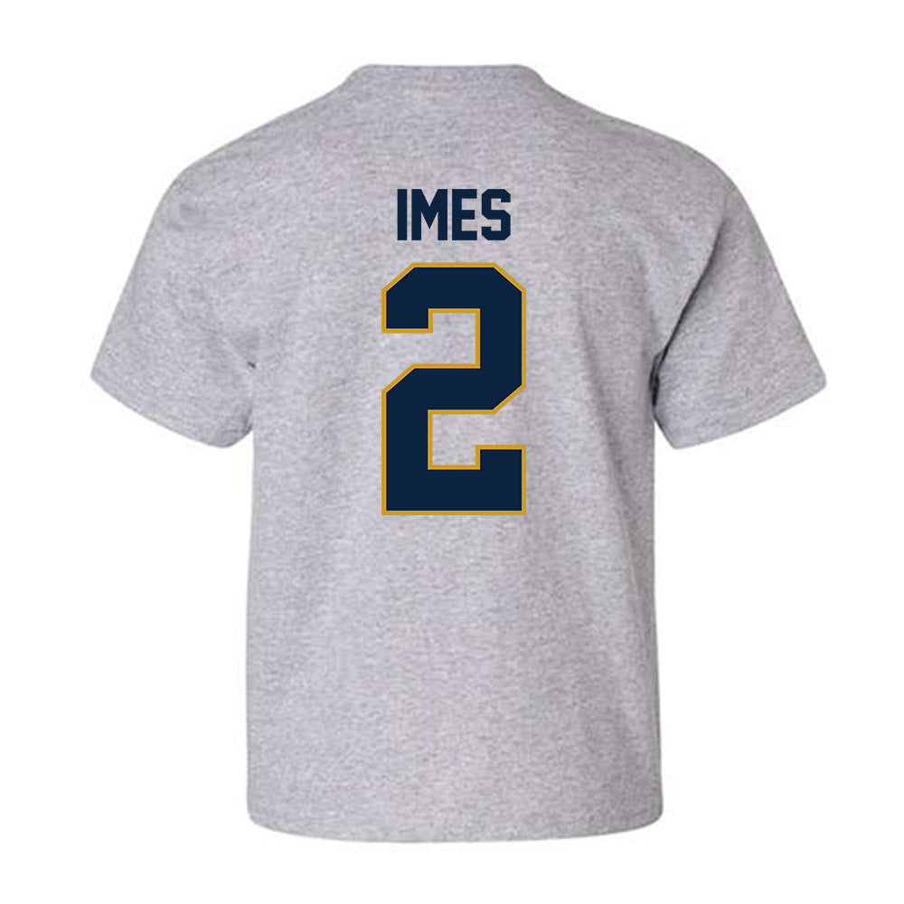 Notre Dame - NCAA Men's Basketball : Logan Imes - Classic Shersey Youth T-Shirt-1