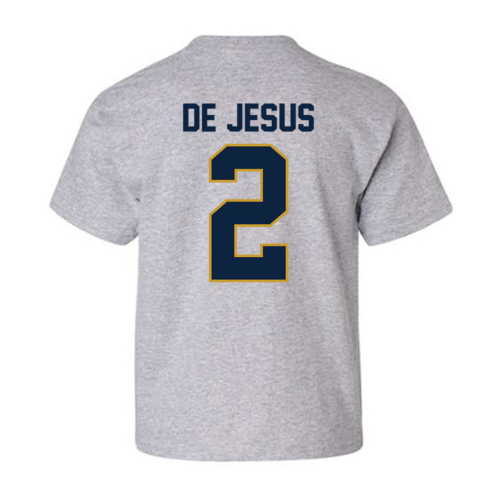 Notre Dame - NCAA Women's Basketball : Vanessa de Jesus - Classic Shersey Youth T-Shirt-1
