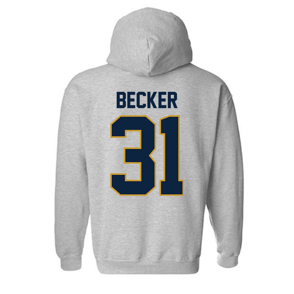 - NCAA Softball : Shannon Becker - Classic Shersey Hooded Sweatshirt-3
