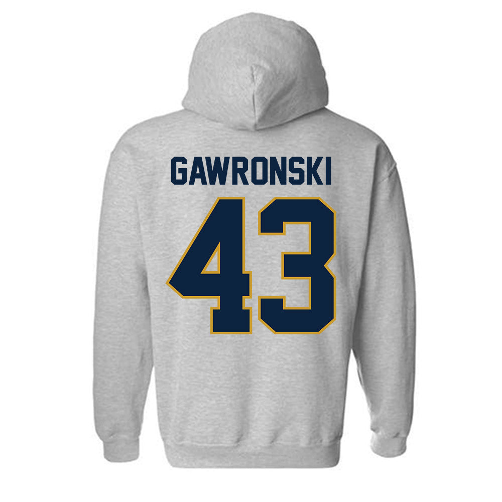 Notre Dame - NCAA Women's Lacrosse : Avery Gawronski - Classic Shersey Hooded Sweatshirt-3