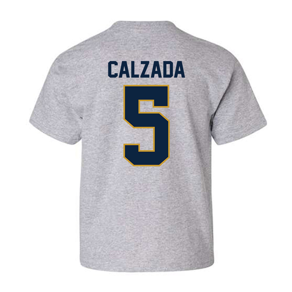 Notre Dame - NCAA Women's Soccer : Carolyn Calzada - Classic Shersey Youth T-Shirt-1