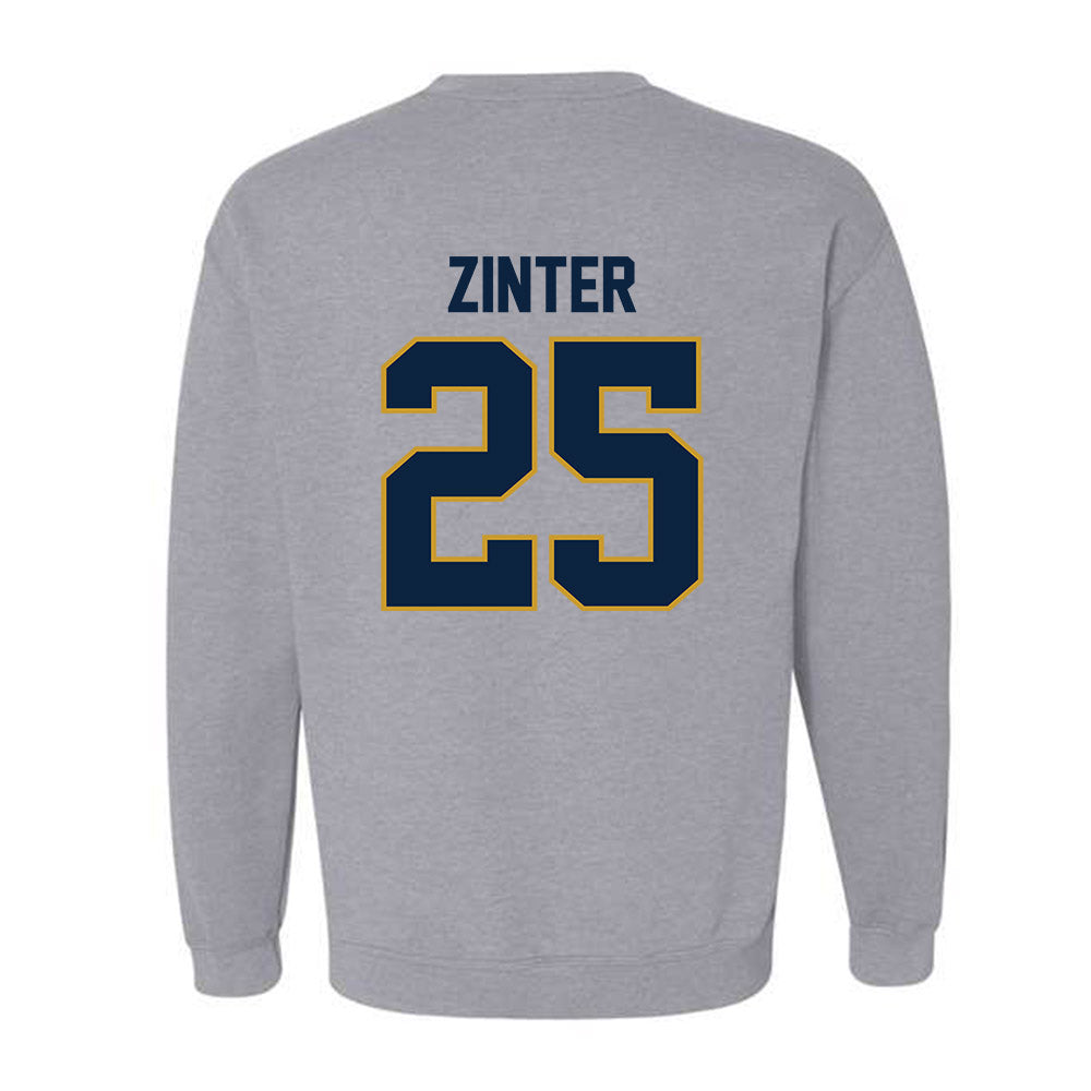 Notre Dame - NCAA Football : Preston Zinter - Classic Shersey Crewneck Sweatshirt-1