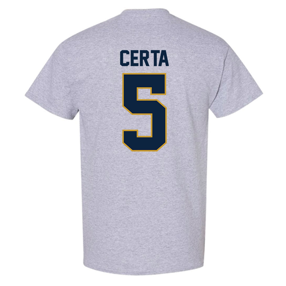 Notre Dame - NCAA Men's Basketball : Cole Certa - Classic Shersey T-Shirt-1
