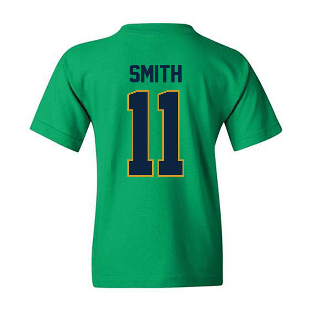 Notre Dame - NCAA Football : KK Smith - Classic Shersey Youth T-Shirt-1