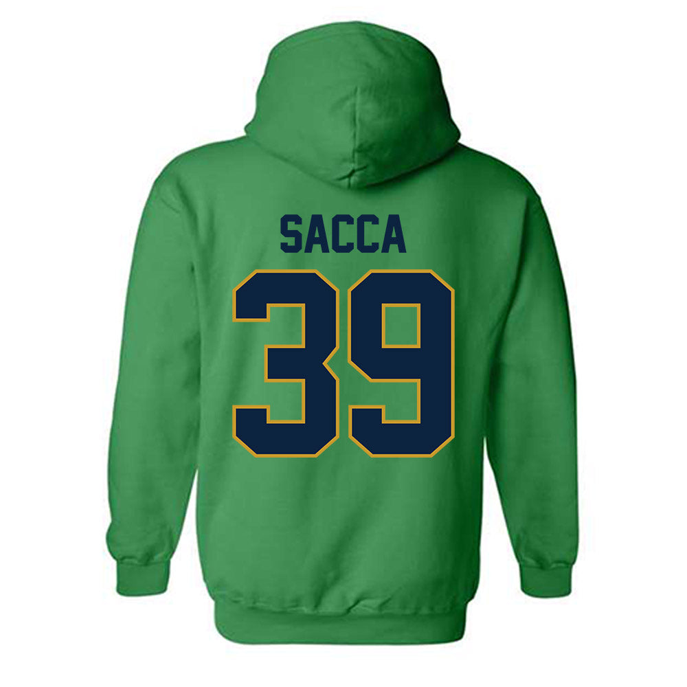 Notre Dame - NCAA Football : Anthony Sacca - Classic Shersey Hooded Sweatshirt-1