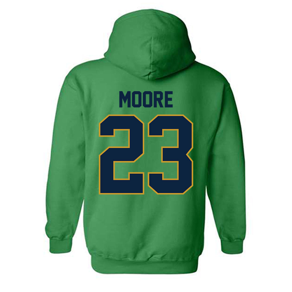 Notre Dame - NCAA Women's Lacrosse : Molly Moore - Classic Shersey Hooded Sweatshirt-1