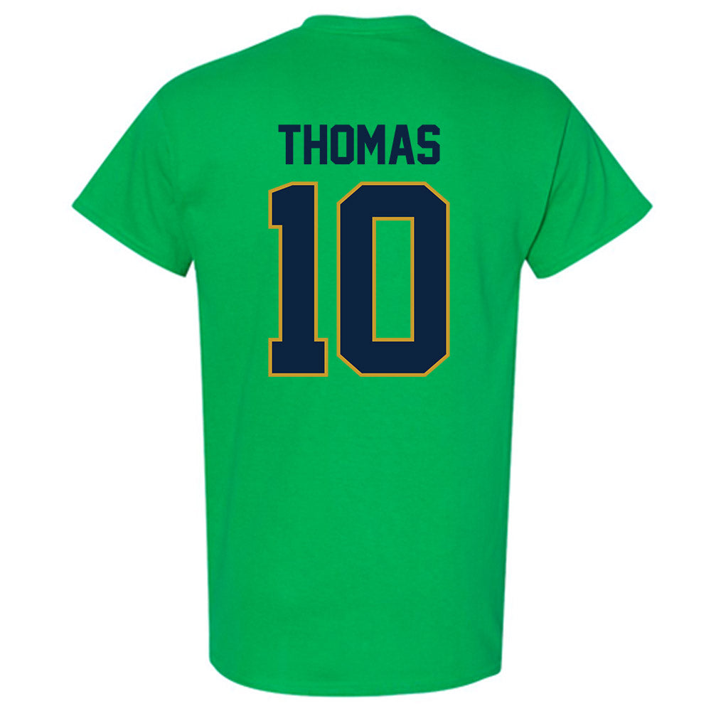 Notre Dame - NCAA Football : Loghan Thomas - Classic Shersey T-Shirt-1