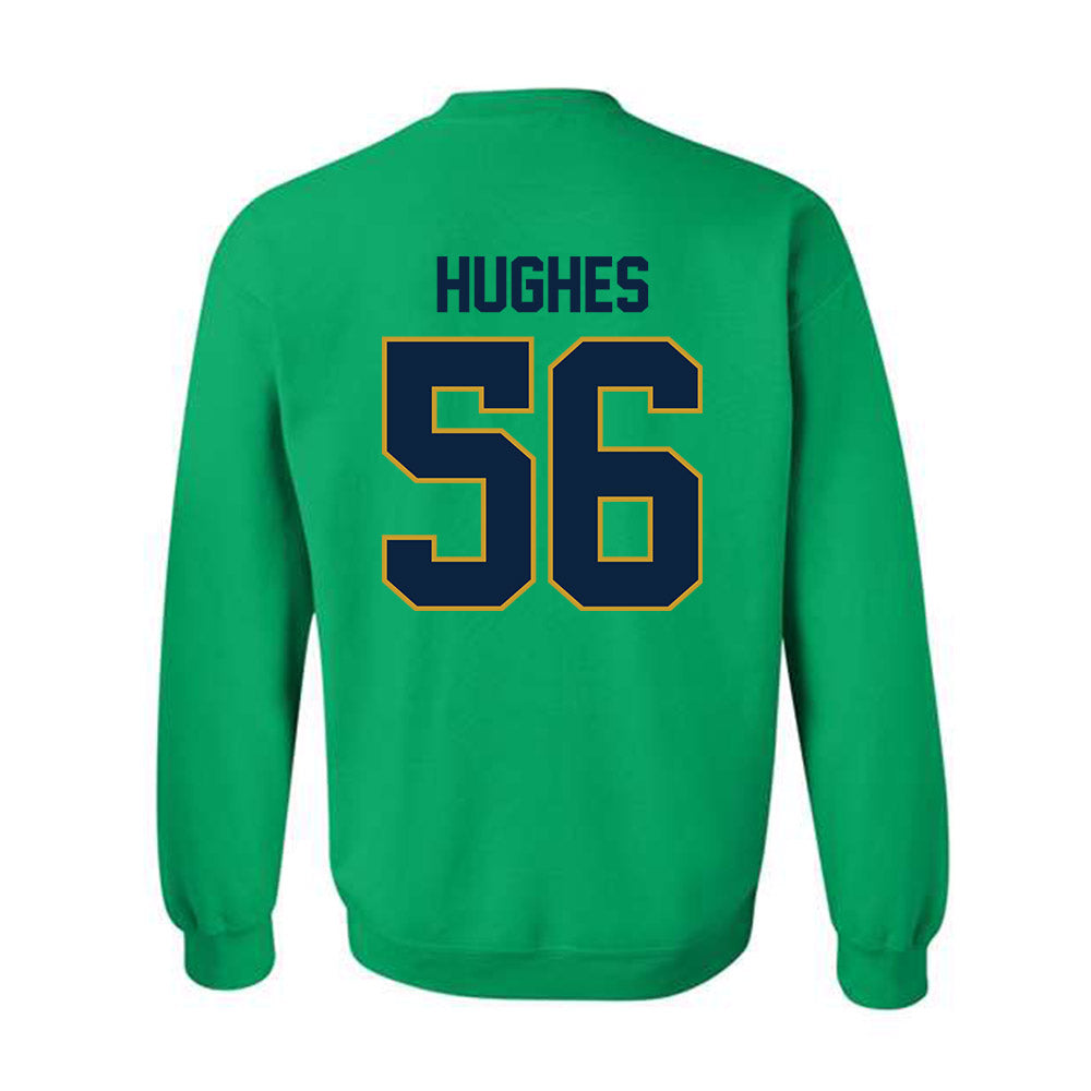Notre Dame - NCAA Football : Elijah Hughes - Classic Shersey Crewneck Sweatshirt-1