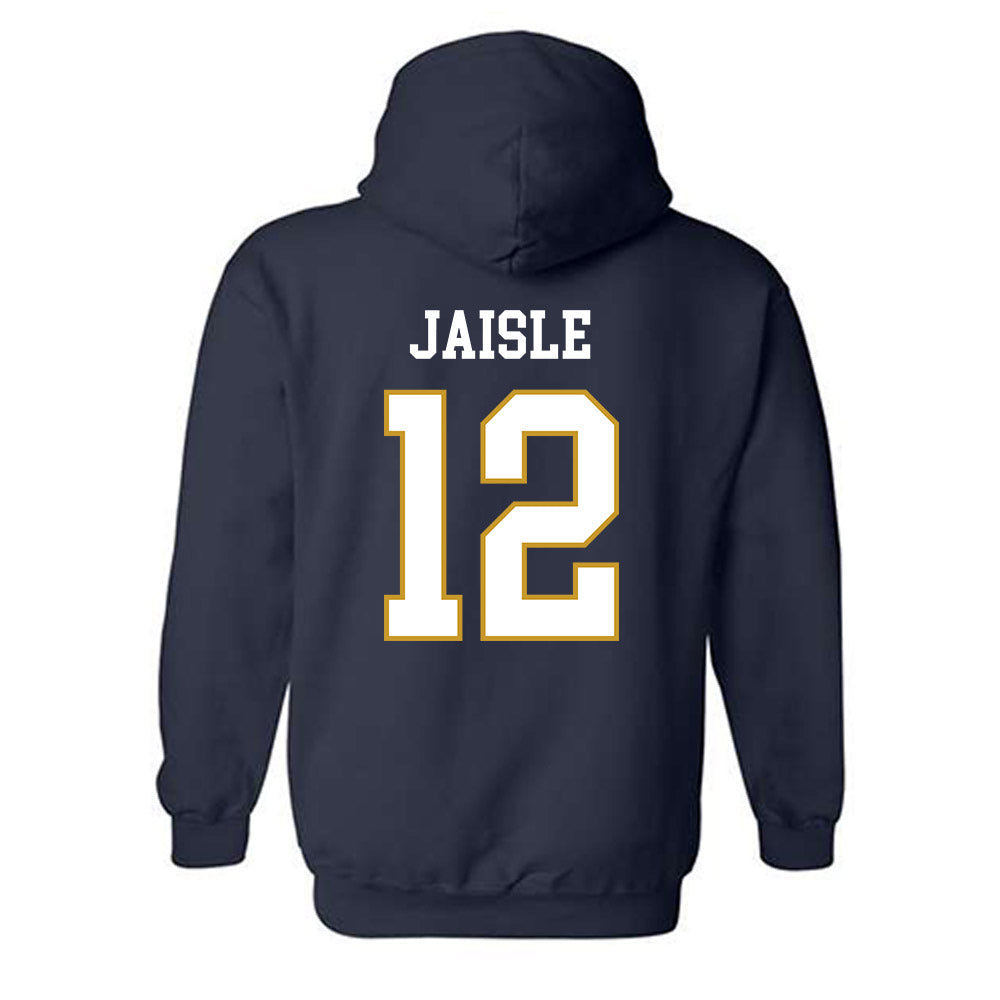 Notre Dame - NCAA Baseball : Will Jaisle - Classic Fashion Shersey Hooded Sweatshirt-1