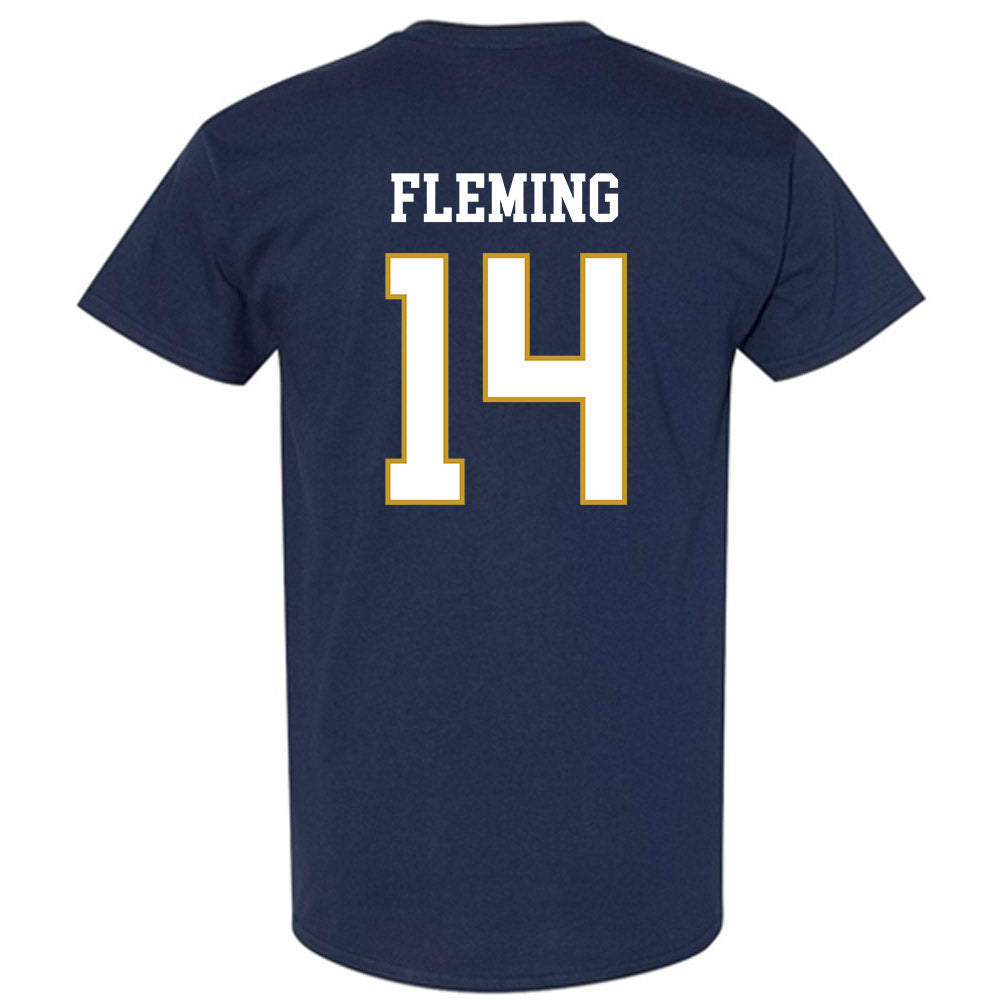 Notre Dame - NCAA Men's Ice Hockey : Maddox Fleming - Classic Fashion Shersey T-Shirt-1