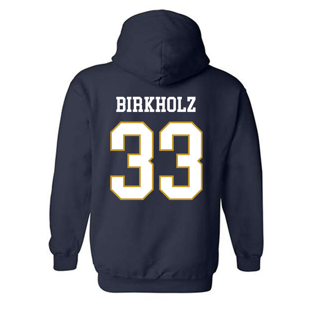 Notre Dame - NCAA Baseball : Radek Birkholz - Classic Fashion Shersey Hooded Sweatshirt