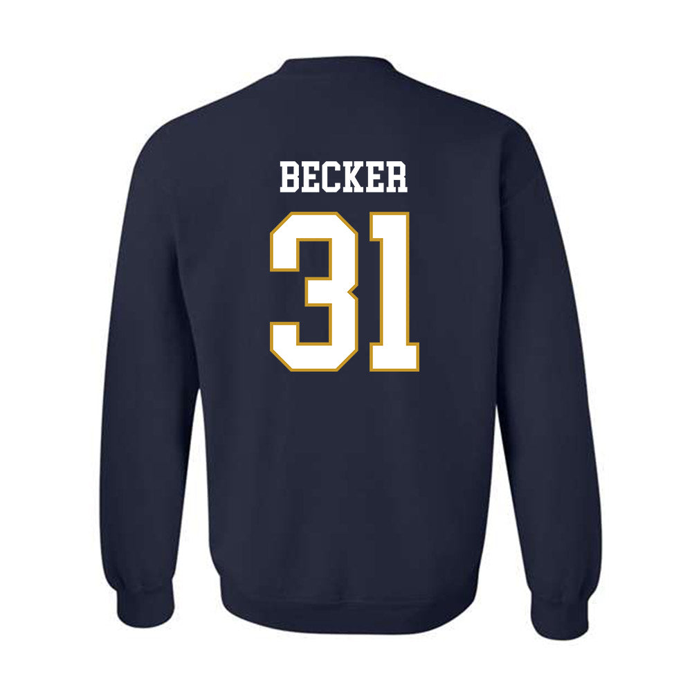 - NCAA Softball : Shannon Becker - Classic Fashion Shersey Crewneck Sweatshirt-1