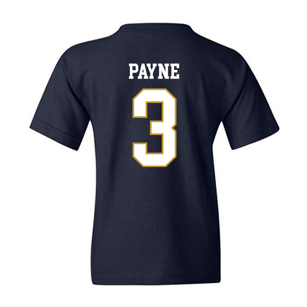 Notre Dame - NCAA Football : Gi'Bran Payne - Classic Fashion Shersey Youth T-Shirt-1