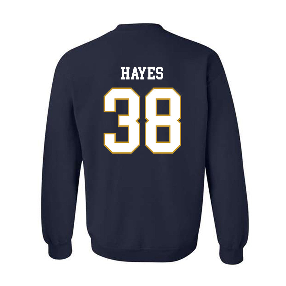 Notre Dame - NCAA Baseball : Anderson Hayes - Classic Fashion Shersey Crewneck Sweatshirt