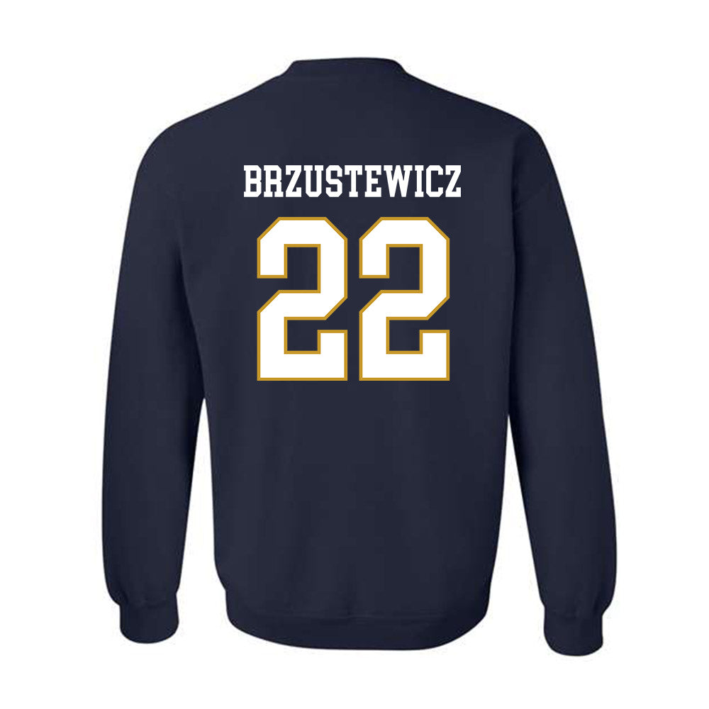Notre Dame - NCAA Baseball : Parker Brzustewicz - Classic Fashion Shersey Crewneck Sweatshirt