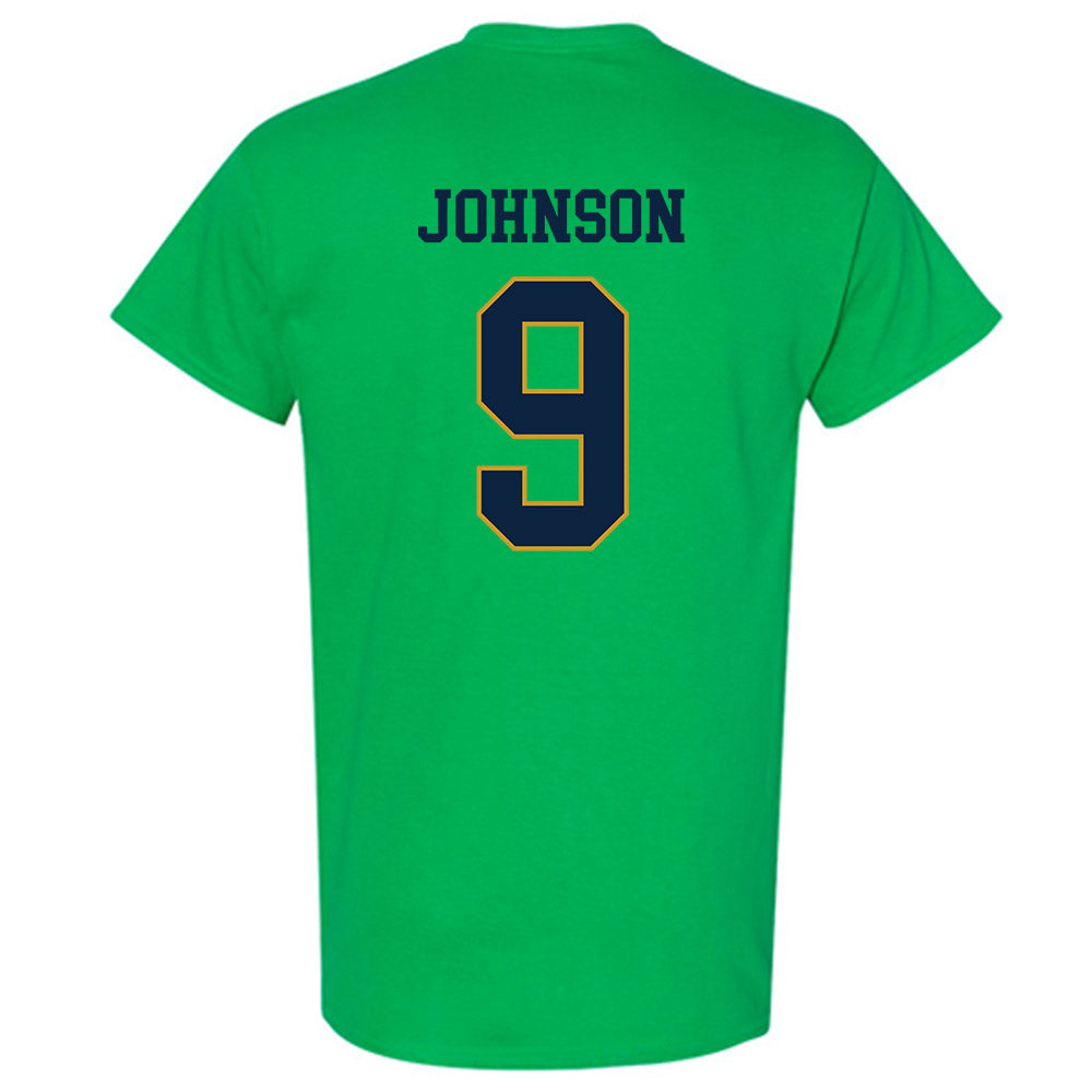 Notre Dame - NCAA Football : Brauntae Johnson - Classic Fashion Shersey T-Shirt-1