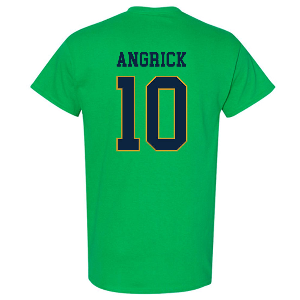 Notre Dame - NCAA Men's Lacrosse : Will Angrick - Classic Fashion Shersey T-Shirt-1