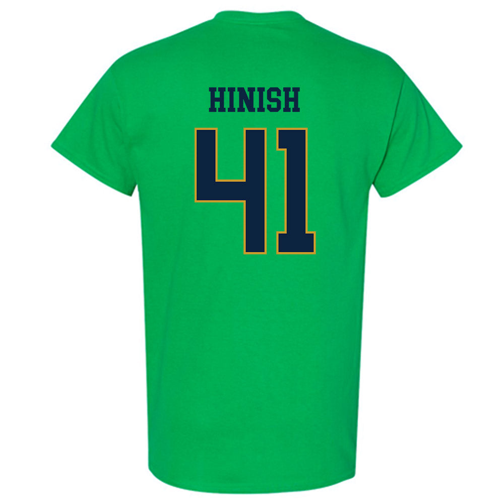 Notre Dame - NCAA Football : Donovan Hinish - Classic Fashion Shersey T-Shirt-1