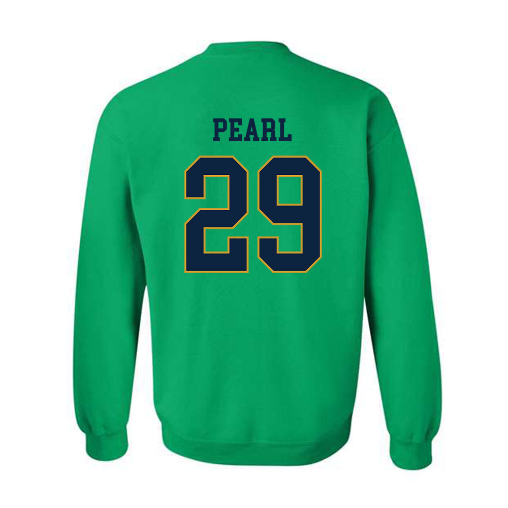 Notre Dame - NCAA Women's Soccer : Rowan Pearl - Classic Fashion Shersey Crewneck Sweatshirt-1