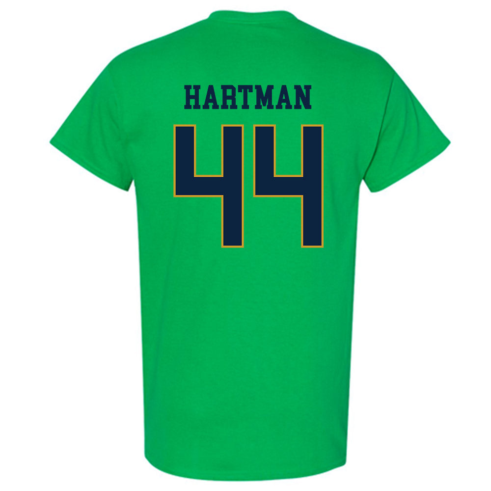 Notre Dame - NCAA Baseball : Trent Hartman - Classic Fashion Shersey T-Shirt-1