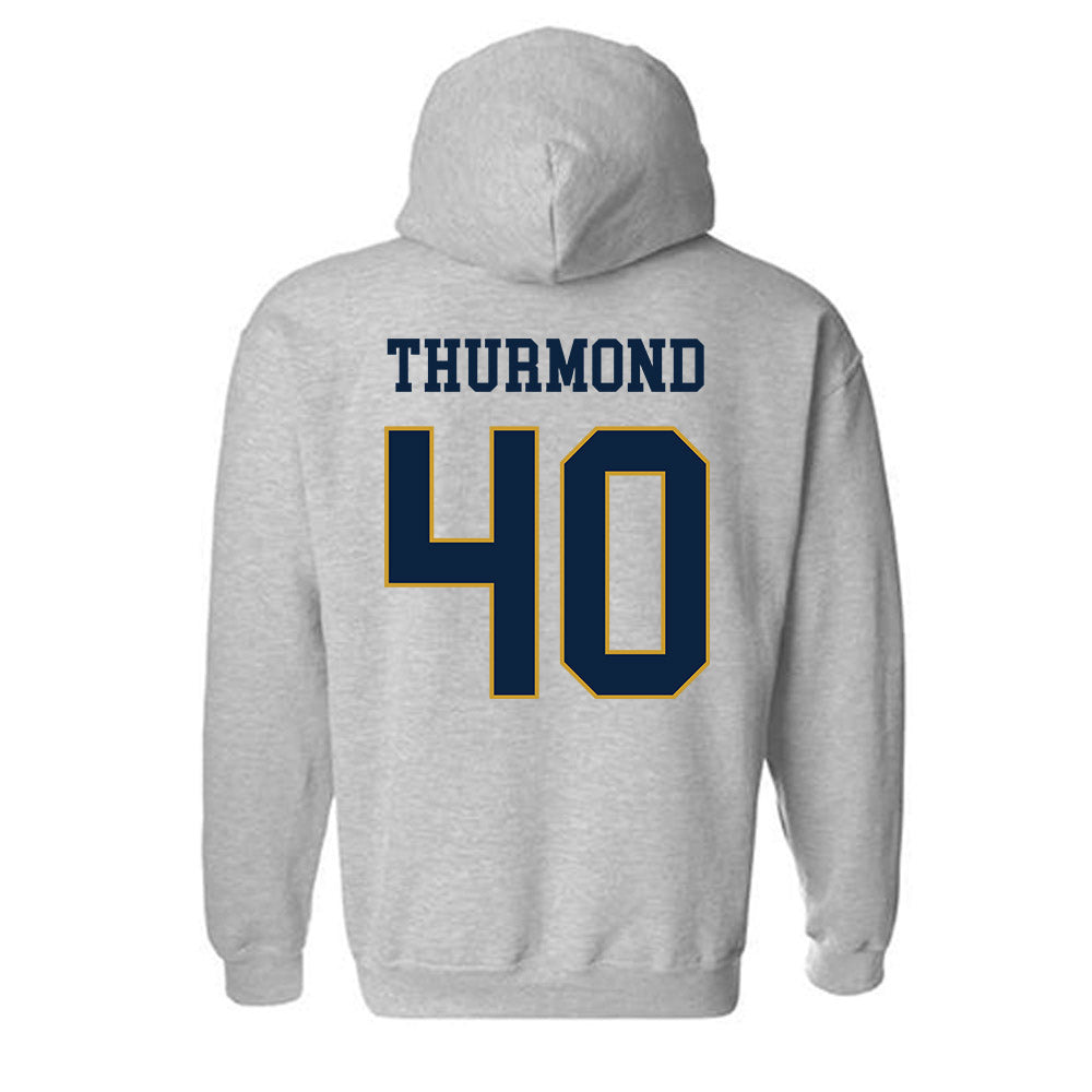 Notre Dame - NCAA Baseball : Eli Thurmond - Classic Fashion Shersey Hooded Sweatshirt-1