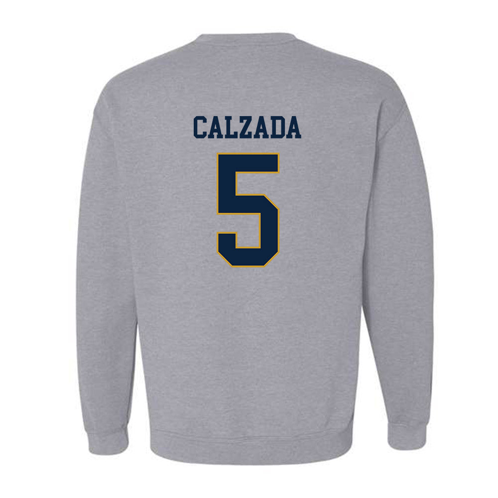 Notre Dame - NCAA Women's Soccer : Carolyn Calzada - Classic Fashion Shersey Crewneck Sweatshirt-1