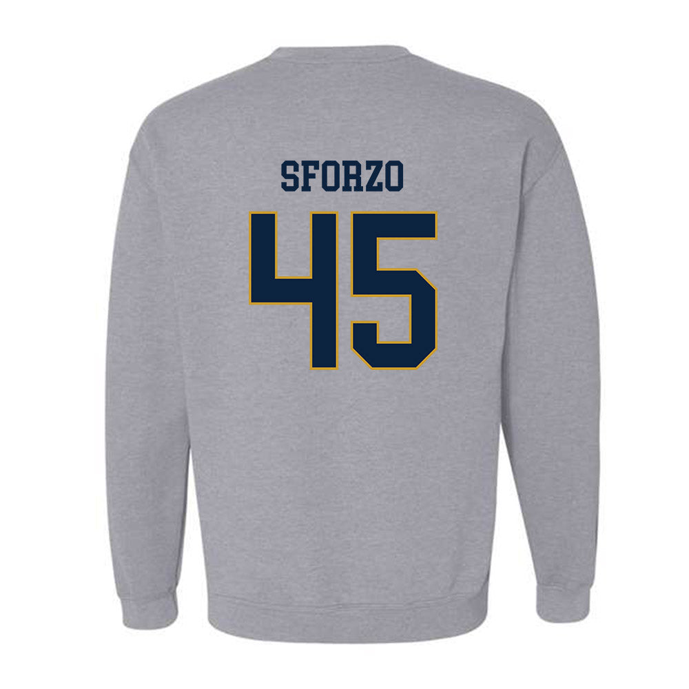 Notre Dame - NCAA Men's Lacrosse : Ryan Sforzo - Classic Fashion Shersey Crewneck Sweatshirt-1
