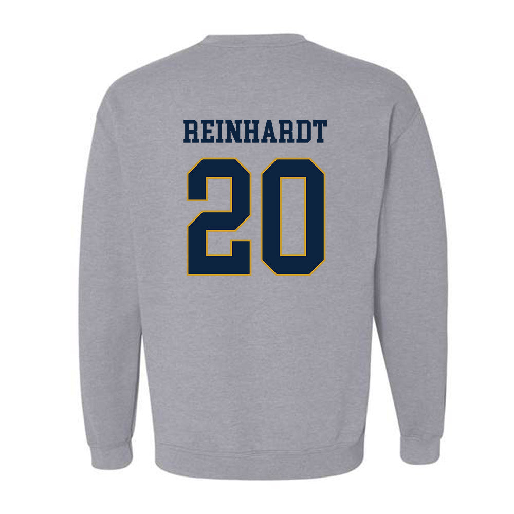 Notre Dame - NCAA Men's Lacrosse : Chris Reinhardt - Classic Fashion Shersey Crewneck Sweatshirt-1