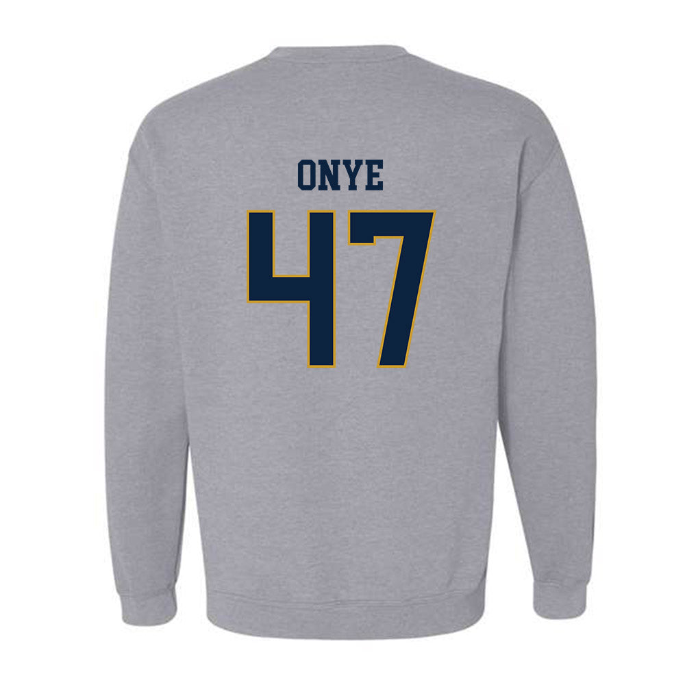 Notre Dame - NCAA Football : Jason Onye - Classic Fashion Shersey Crewneck Sweatshirt-1
