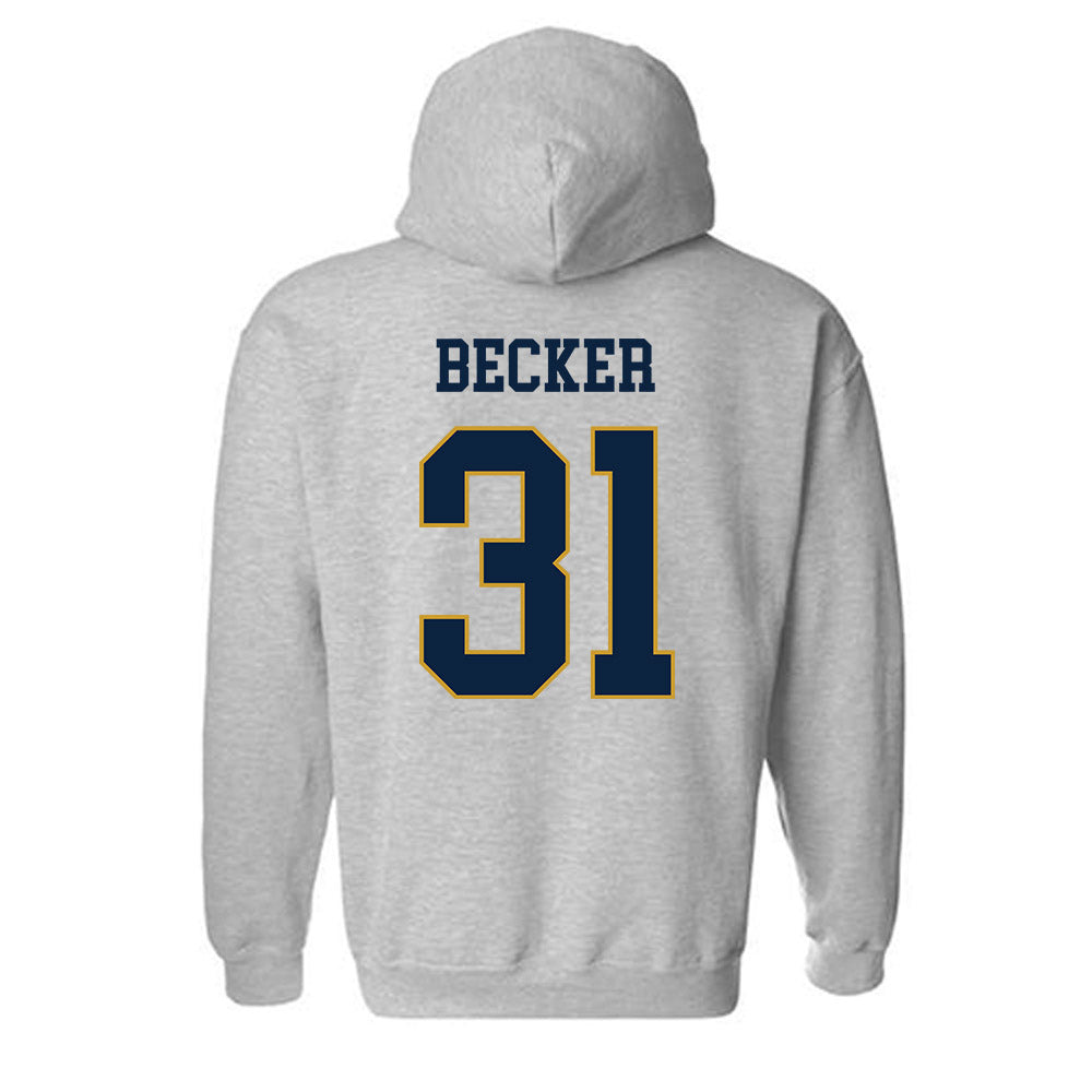 - NCAA Softball : Shannon Becker - Classic Fashion Shersey Hooded Sweatshirt-1