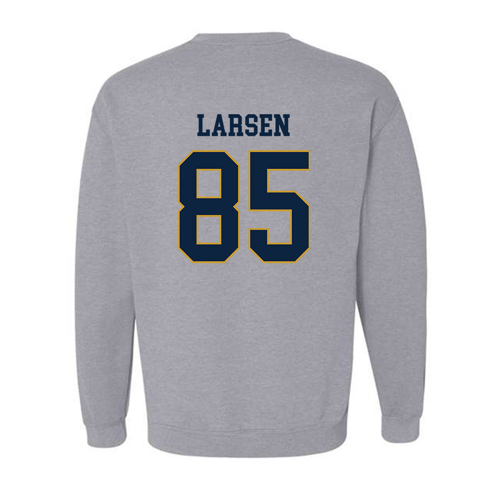 Notre Dame - NCAA Football : Jack Larsen - Classic Fashion Shersey Crewneck Sweatshirt-1