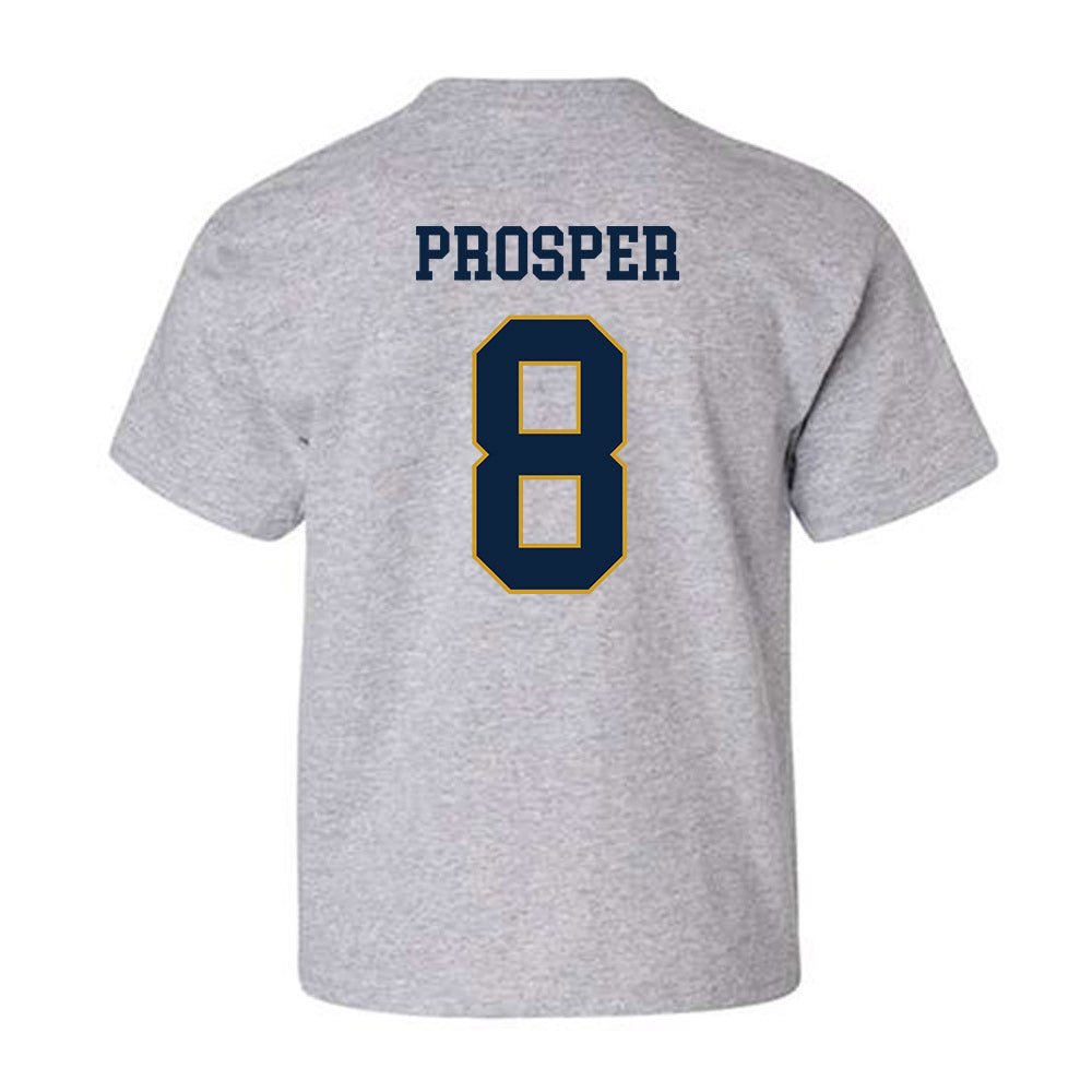 Notre Dame - NCAA Women's Basketball : Cassandre Prosper - Classic Fashion Shersey Youth T-Shirt-1