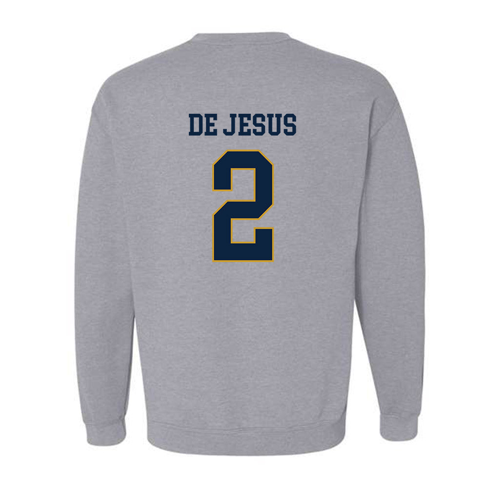 Notre Dame - NCAA Women's Basketball : Vanessa de Jesus - Classic Fashion Shersey Crewneck Sweatshirt-1