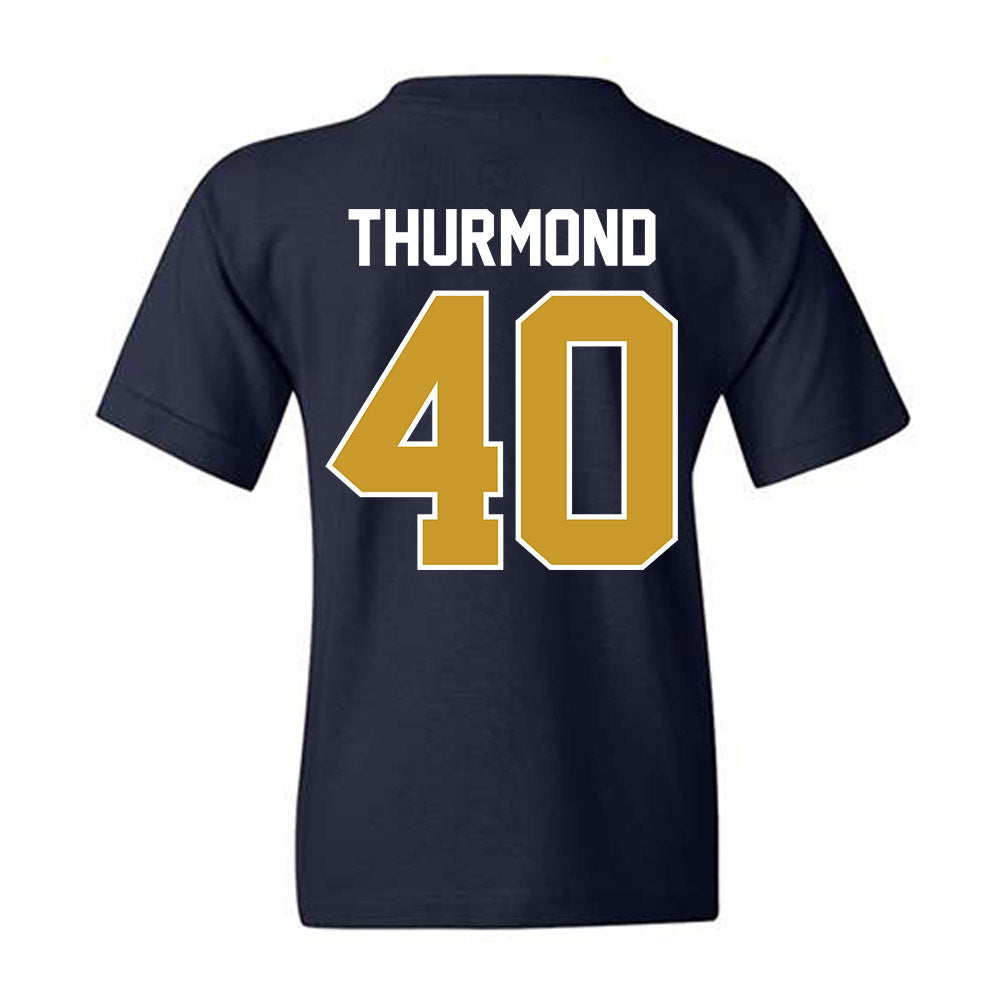 Notre Dame - NCAA Baseball : Eli Thurmond - Sports Shersey Youth T-Shirt-1