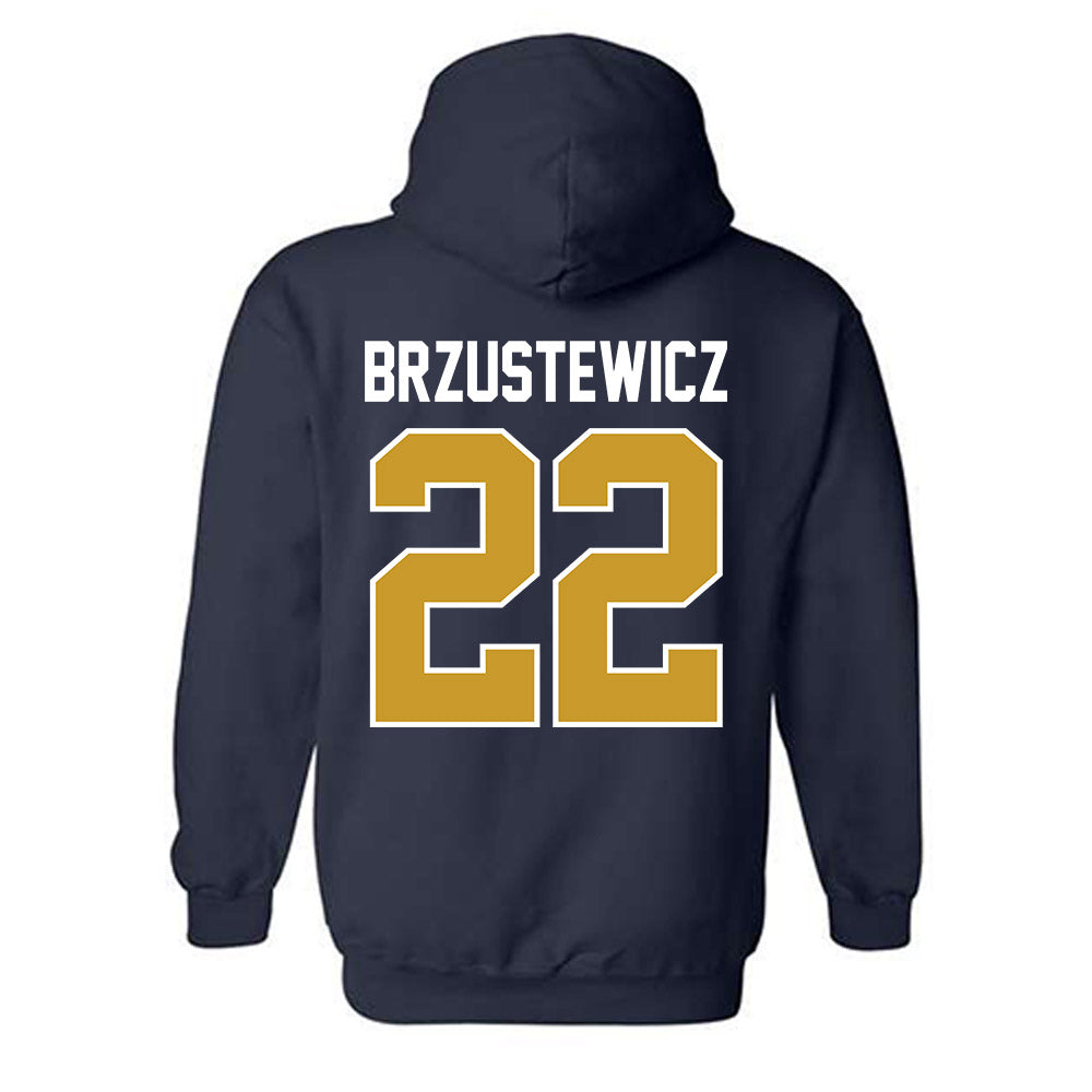 Notre Dame - NCAA Baseball : Parker Brzustewicz - Sports Shersey Hooded Sweatshirt