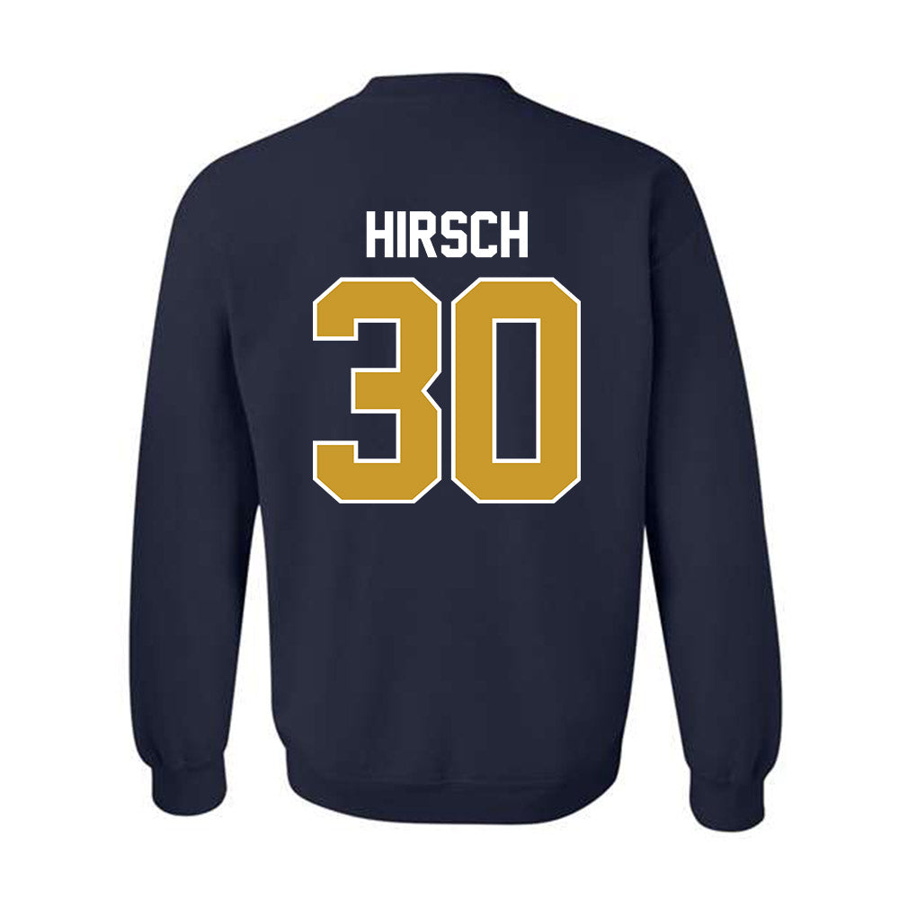 Notre Dame - NCAA Baseball : Xavier Hirsch - Sports Shersey Crewneck Sweatshirt-1